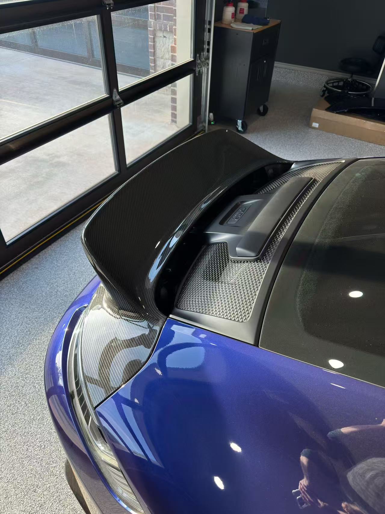 Porsche 992 with Sixth Carbon Sport Classic-style dry carbon fiber ducktail spoiler — gallery photo 8