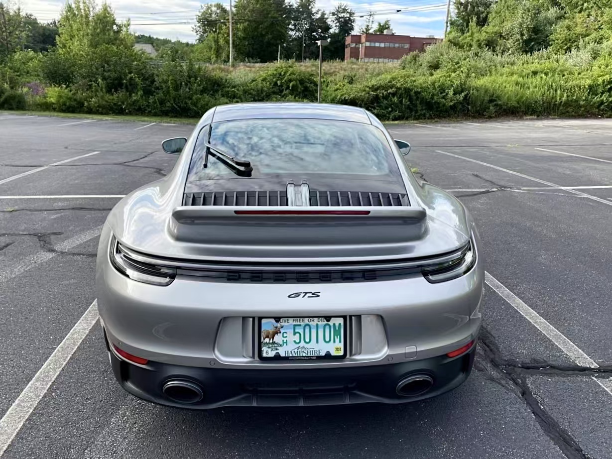 Porsche 992 with Sixth Carbon Sport Classic-style dry carbon fiber ducktail spoiler — gallery photo 15