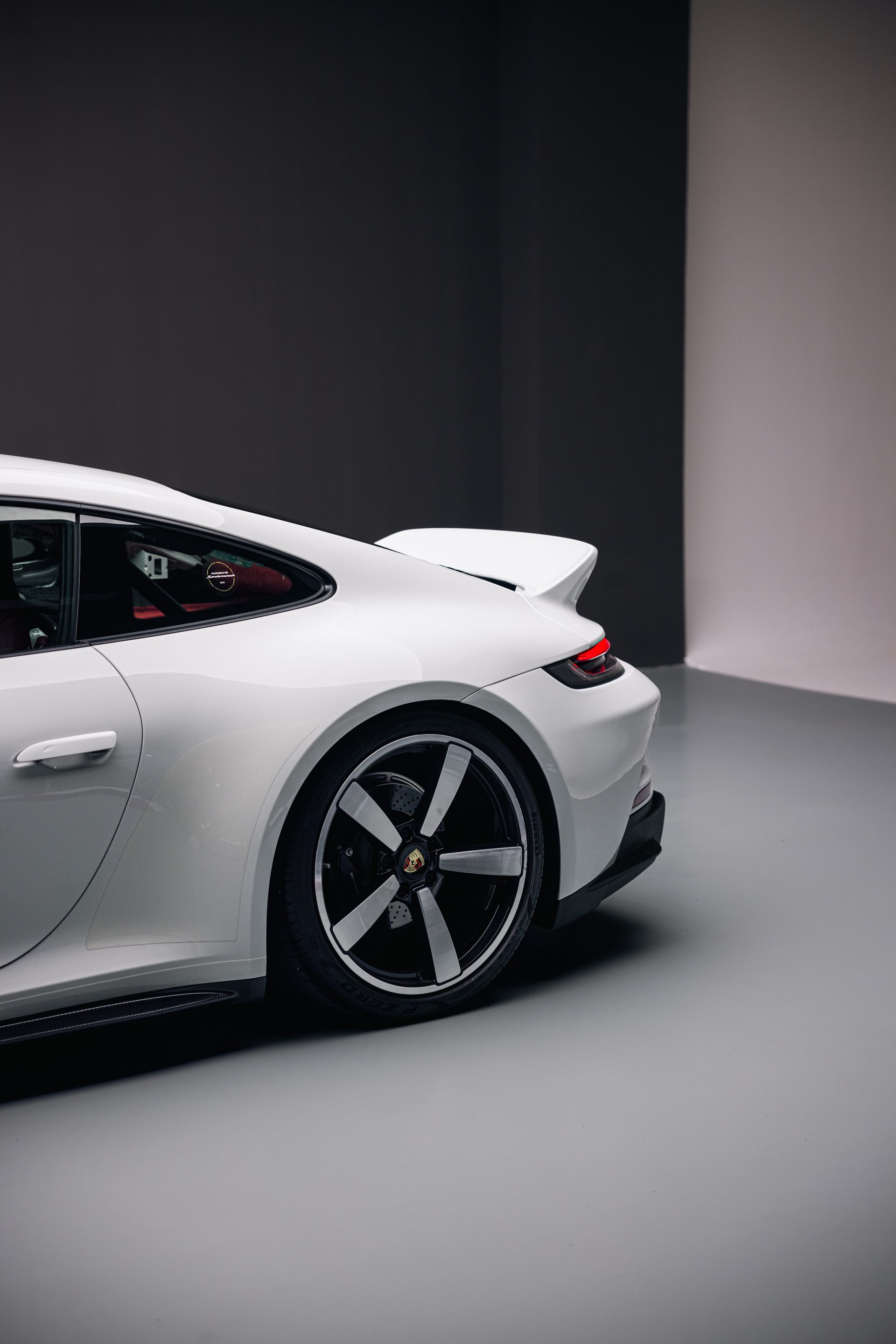 Porsche 992 with Sixth Carbon Sport Classic-style dry carbon fiber ducktail spoiler — gallery photo 4